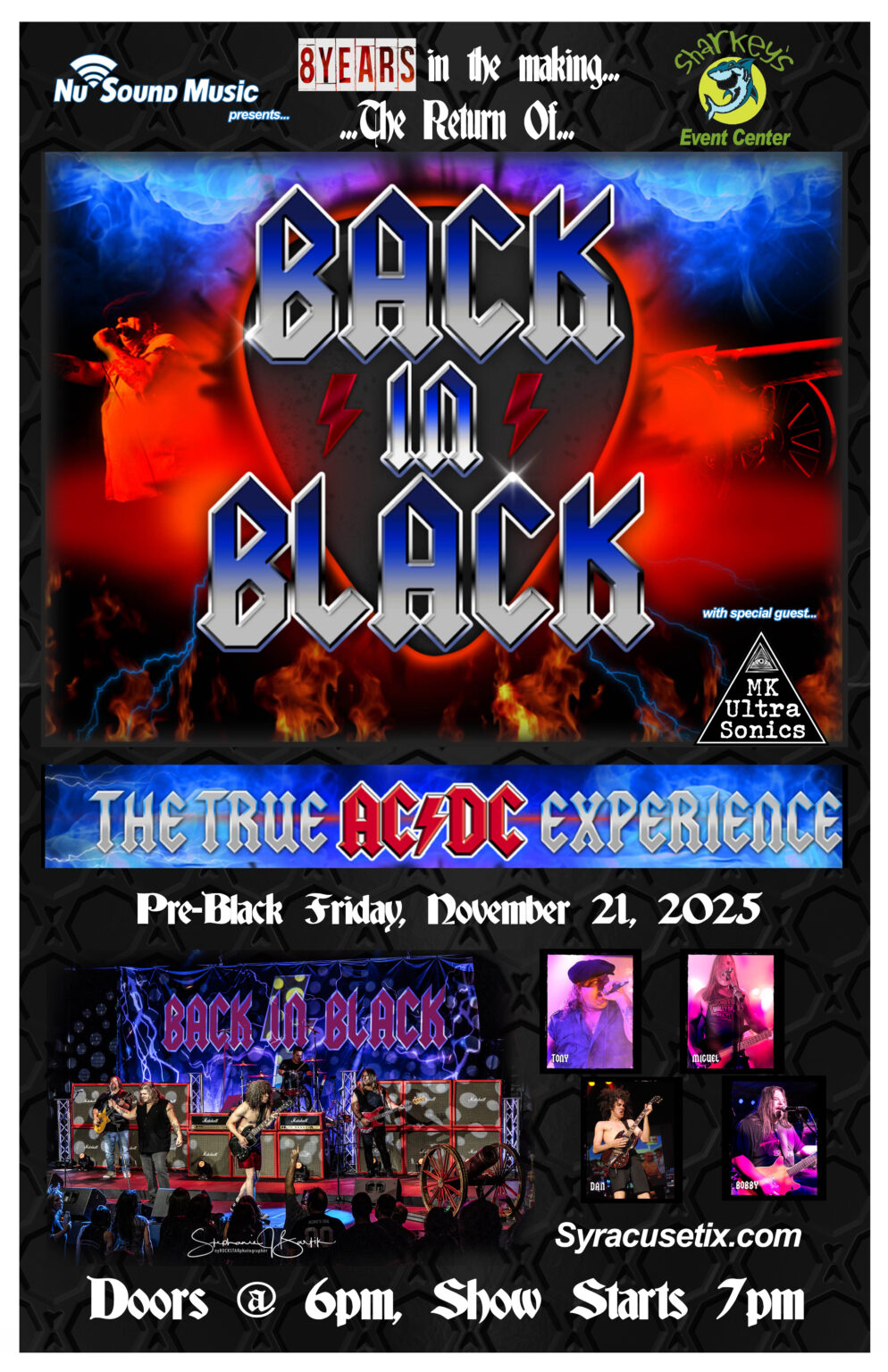 Back In Black AC/DC Tribute – Syracuse Tix